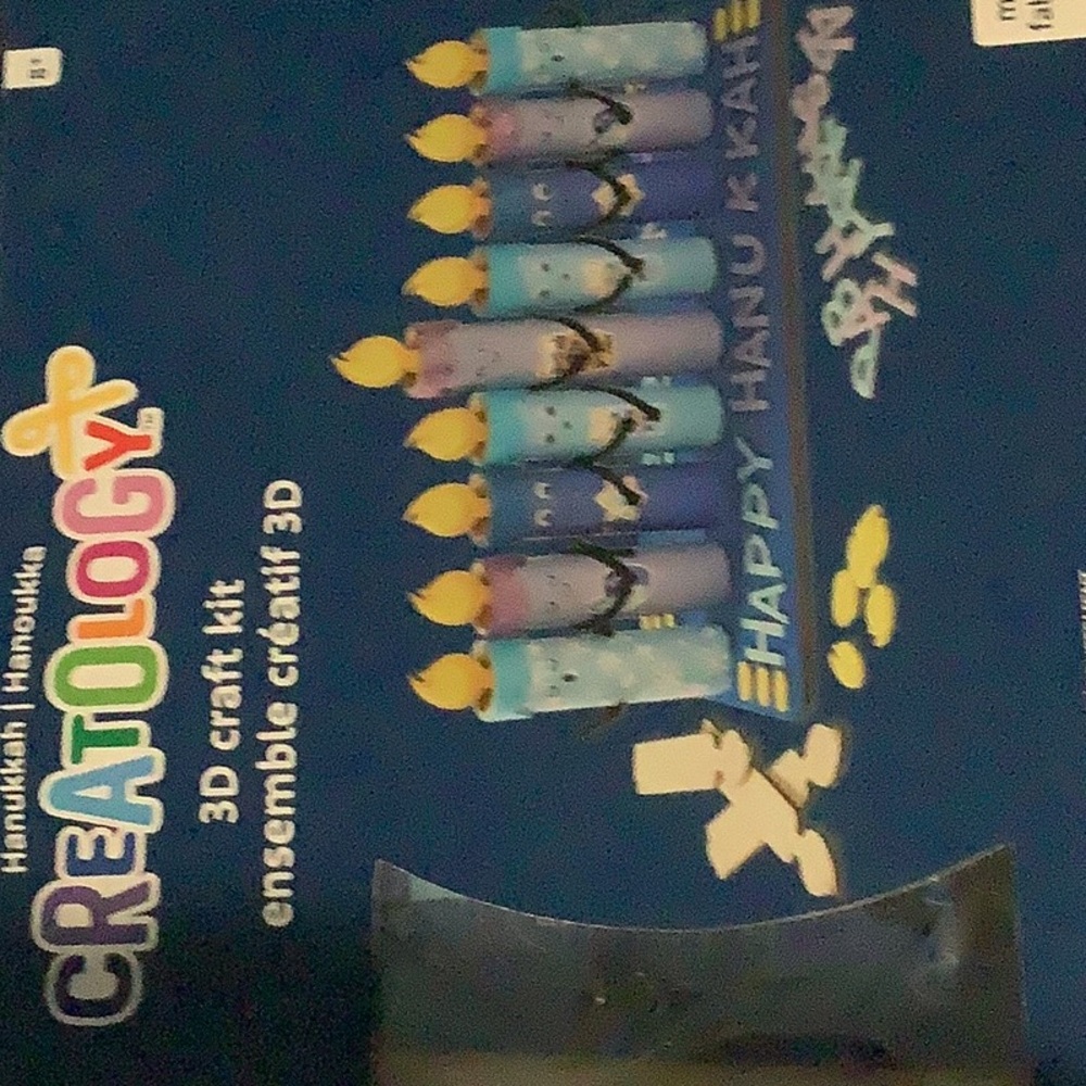 3D Hanukkah craft kit